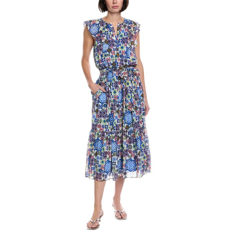 Ramy Brook Womens Jade Gown, Blue